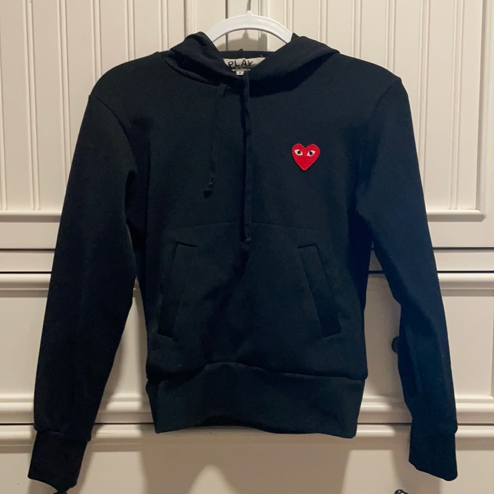 Comme des garçons black sweatshirt